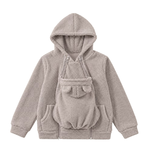 Der Mamalein Kokon – 2-in-1 Tragepulli aus Fleece