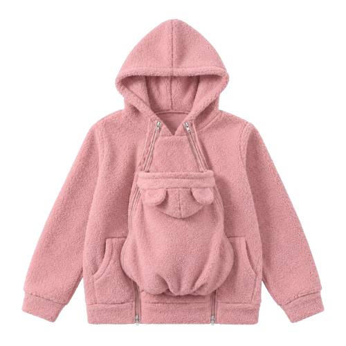 De Mamalein Cocon - Draagjas 2 in 1 in fleece