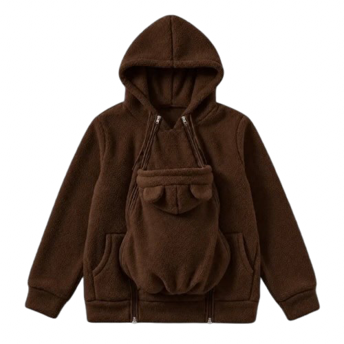 De Mamalein Cocon - Draagjas 2 in 1 in fleece