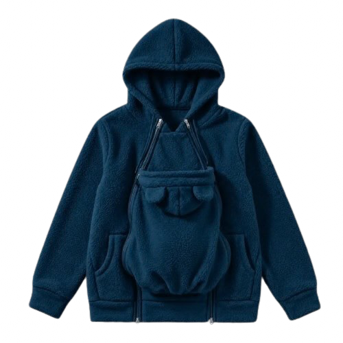 De Mamalein Cocon - Draagjas 2 in 1 in fleece