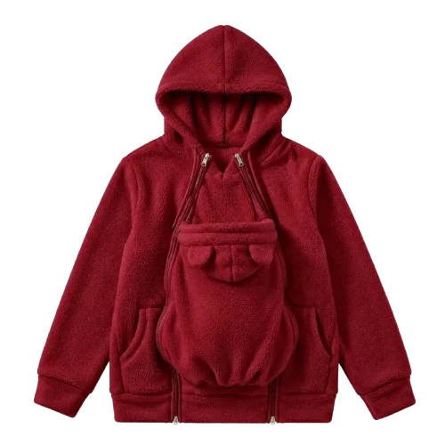 Der Mamalein Kokon – 2-in-1 Tragepulli aus Fleece