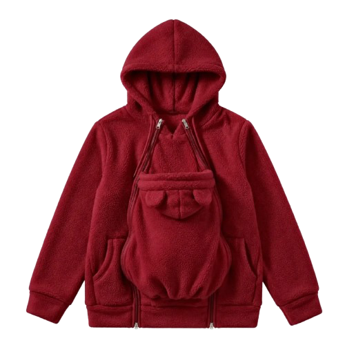Der Mamalein Kokon – 2-in-1 Tragepulli aus Fleece