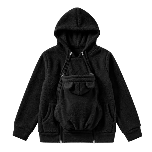 Der Mamalein Kokon – 2-in-1 Tragepulli aus Fleece