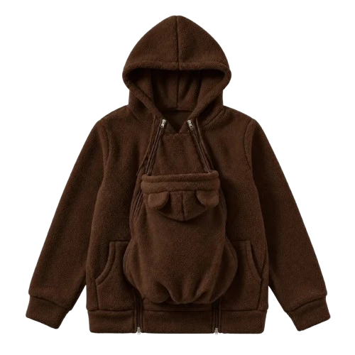 Der Mamalein Kokon – 2-in-1 Tragepulli aus Fleece