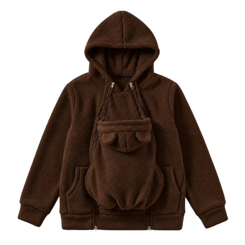 Der Mamalein Kokon – 2-in-1 Tragepulli aus Fleece