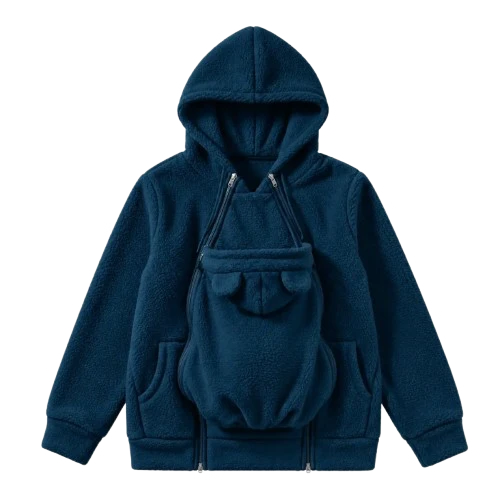 Der Mamalein Kokon – 2-in-1 Tragepulli aus Fleece
