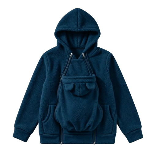 Der Mamalein Kokon – 2-in-1 Tragepulli aus Fleece